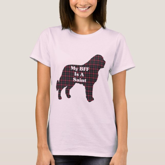 Saint Bernard Geschenke T-Shirt (Vorderseite)