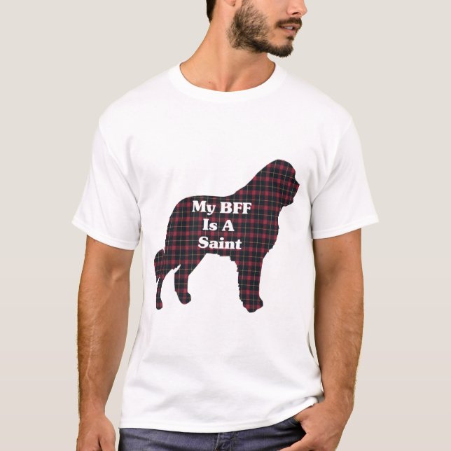 Saint Bernard Geschenke T-Shirt (Vorderseite)