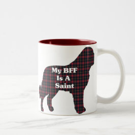 Saint Bernard Geschenke Zweifarbige Tasse