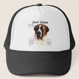 Saint Bernard (glatt) Historisches Design Truckerkappe