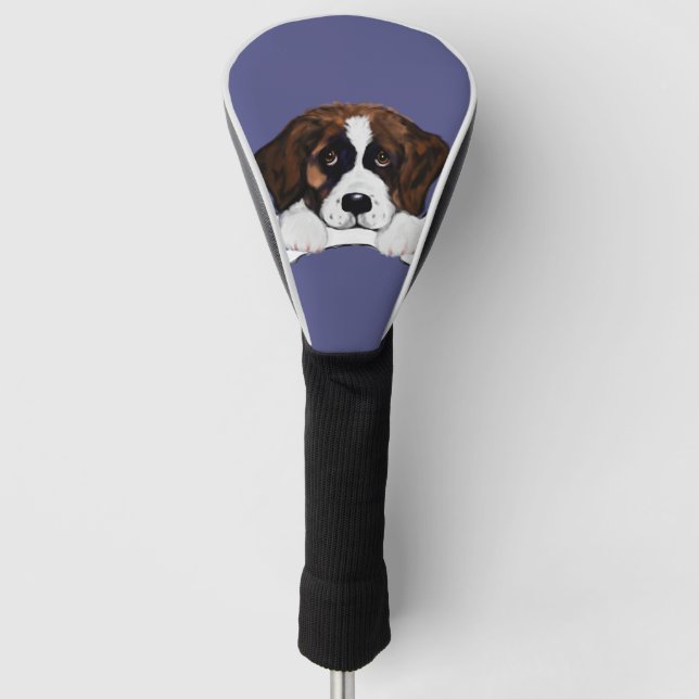 Saint Bernard  Golf Headcover (Vorderseite)