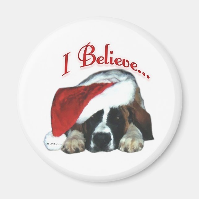 Saint Bernard I glaube - Magnet (Vorne)