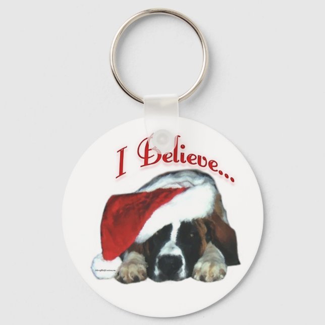 Saint Bernard I glaube Schlüsselanhänger (Vorderseite)