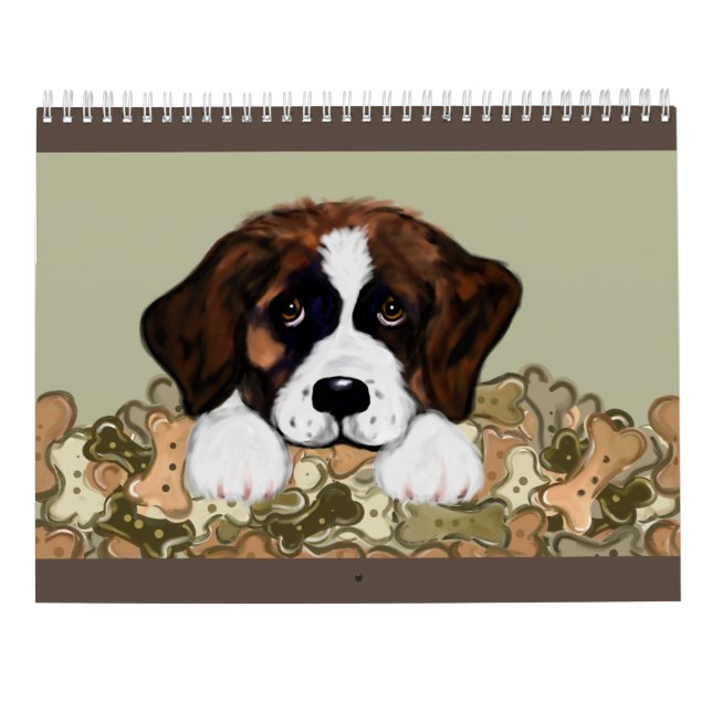 Saint Bernard Kalender (Rückseite)
