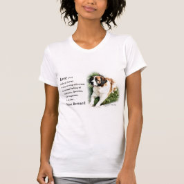 Saint Bernard Kunstgeschenke T-Shirt