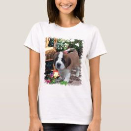 Saint Bernard Kunstgeschenke T-Shirt