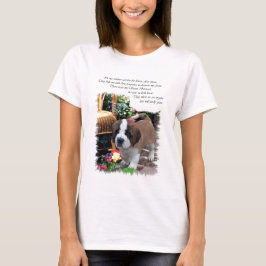 Saint Bernard Kunstgeschenke T-Shirt