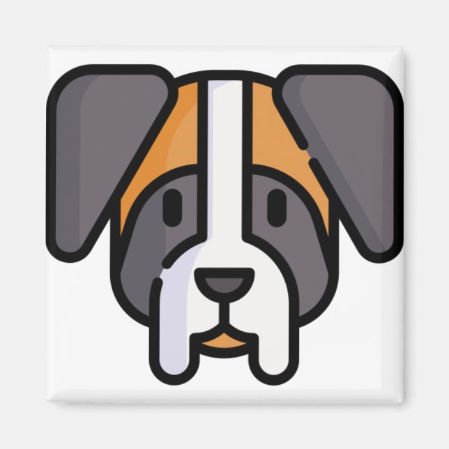 Saint Bernard Magnet (Vorne)