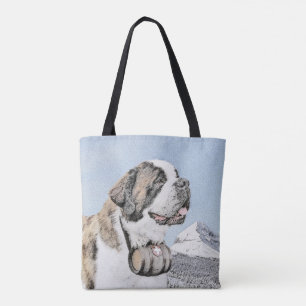 Saint Bernard Malerei - Niedliche Original Hunde K
