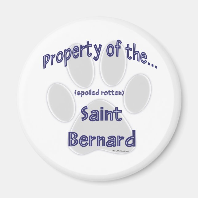Saint Bernard Property - Magnet (Vorne)