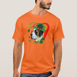 Saint Bernard St Patricks Day T-Shirt