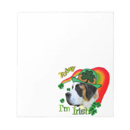 Saint Bernard St Patricks Notizblock