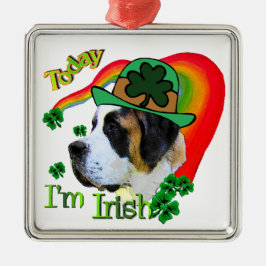 Saint Bernard St Patricks Ornament Aus Metall