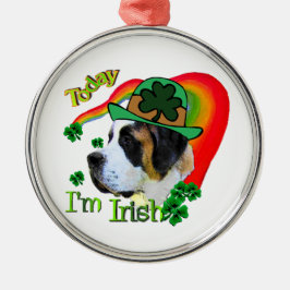 Saint Bernard St Patricks Silbernes Ornament