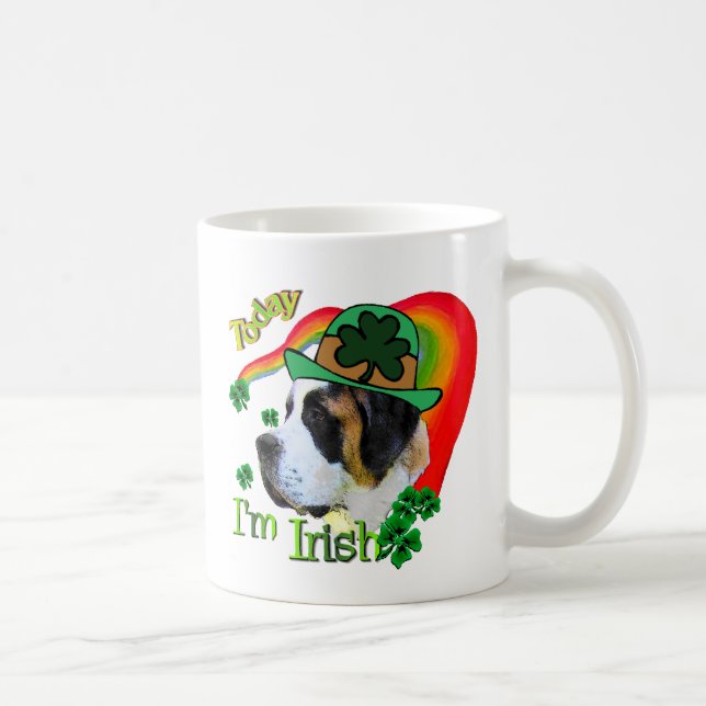 Saint Bernard St Patricks Tasse (Rechts)