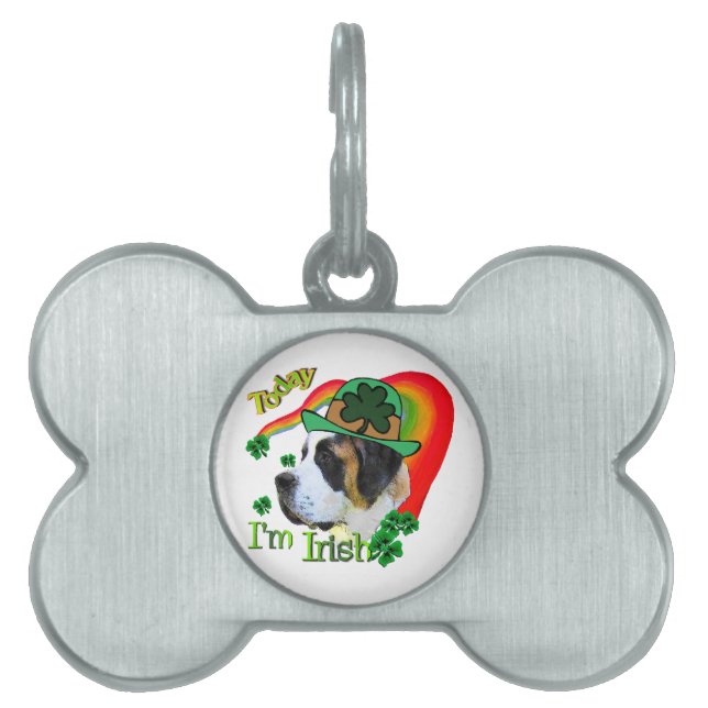 Saint Bernard St Patricks Tiermarke (Vorderseite)