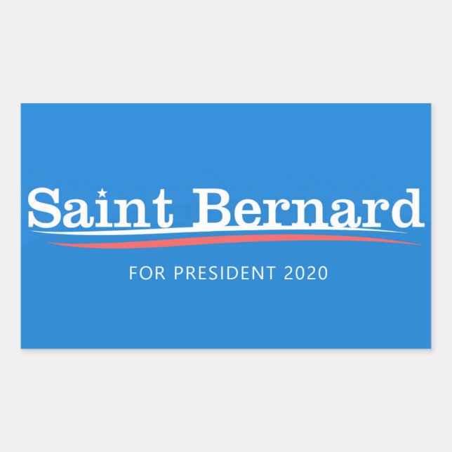 Saint Bernard Sticker (Vorderseite)
