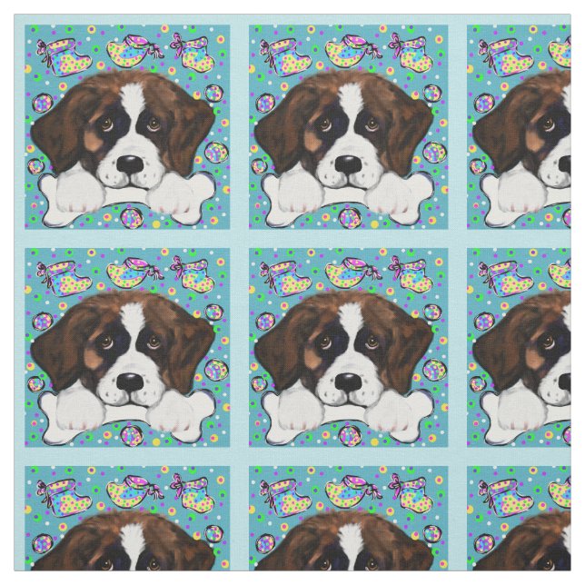 Saint Bernard Stoff (Muster)