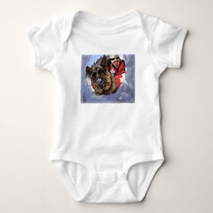 Saint Bernard Suche und Rettung Art Baby Strampler