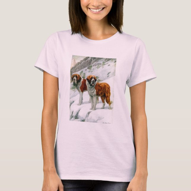 Saint Bernard T Shirt (Vorderseite)