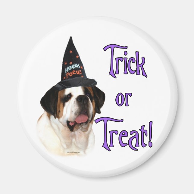 Saint Bernard Trick Magnet (Vorne)