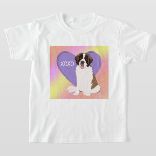 Saint Bernard Valentinstag XOXO T-Shirt