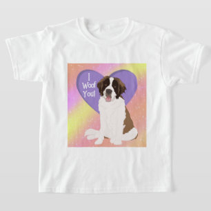 Saint Bernard Valentinstag XOXO T-Shirt