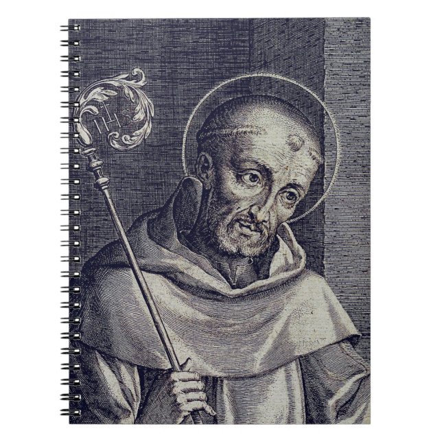 Saint Bernard von Clairvaux Notizblock (Vorderseite)