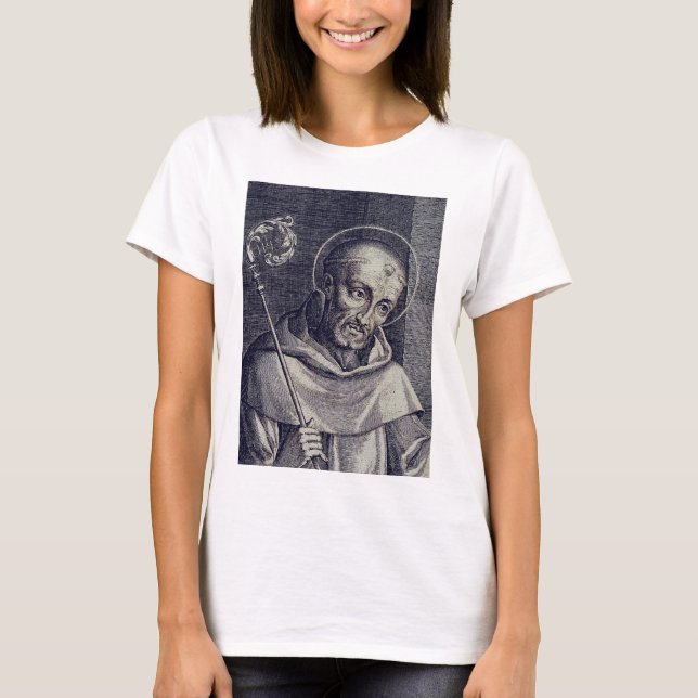 Saint Bernard von Clairvaux T-Shirt (Vorderseite)