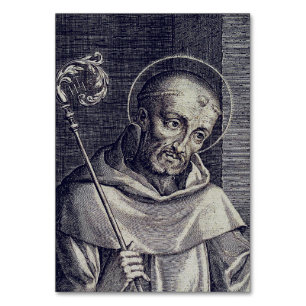 Saint Bernard von Clairvaux Tischnummer
