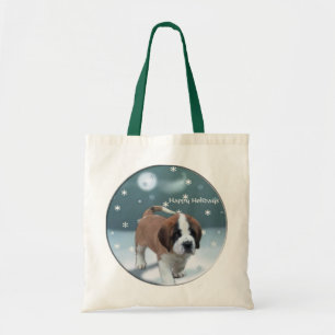 Saint Bernard Welppy Weihnachtsgeschenke Tragetasche