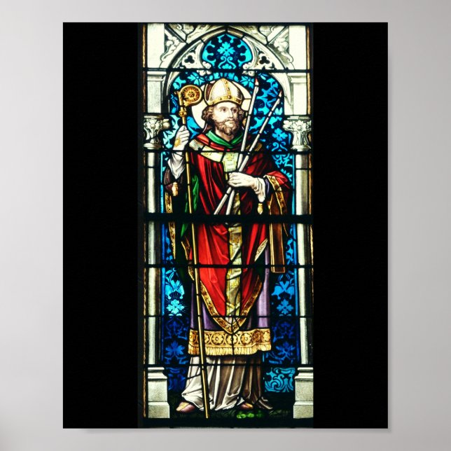 Saint Blaise von Sebaste Poster (Vorne)