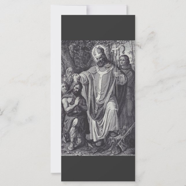 Saint Boniface Englischer Benediktinermönch (Vorderseite)