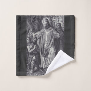 Saint Boniface Englischer Benediktinermönch Waschlappen