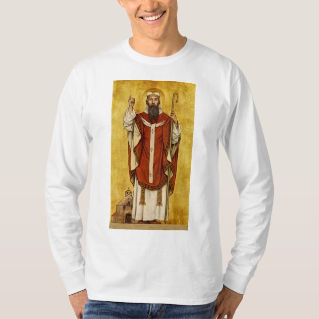 Saint Boniface von Albrecht de Vriendt T-Shirt (Vorderseite)