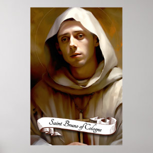 Saint Bruno von Köln Poster