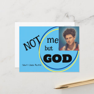 Saint Carlo Acutis Postkarte