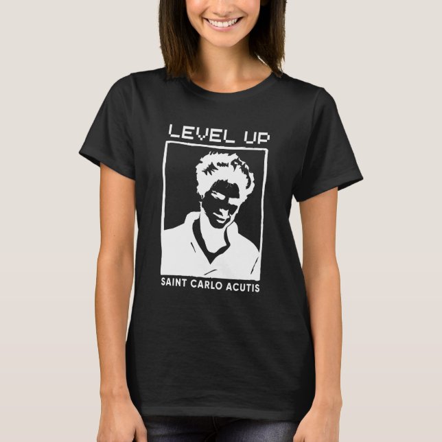 Saint Carlo Acutis T - Shirt (Vorderseite)