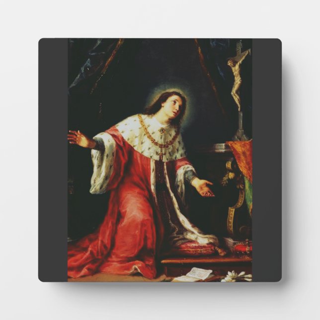 Saint Casimir Jagiellon Fotoplatte (Vorderseite)