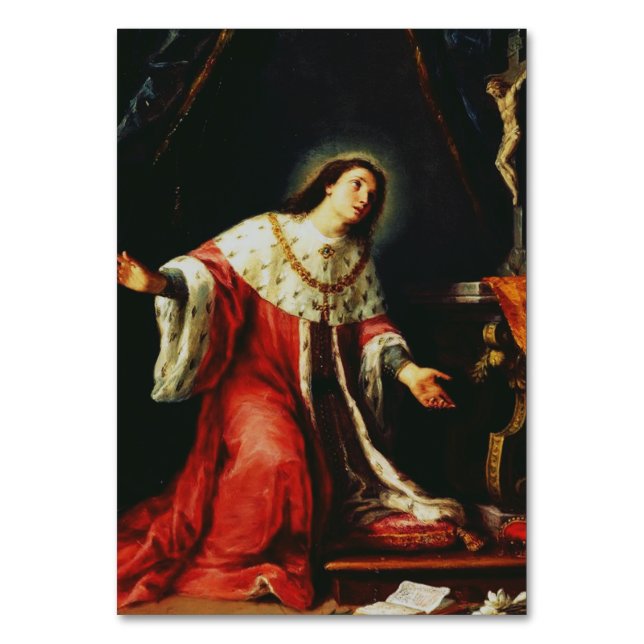 Saint Casimir Jagiellon Tischnummer (Vorderseite)