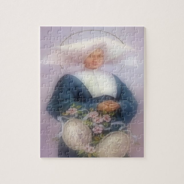 Saint Catherine Laboure Puzzle (Vertikal)