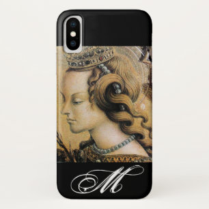 Saint Catherine von Alexandria Monogram iPhone X Hülle