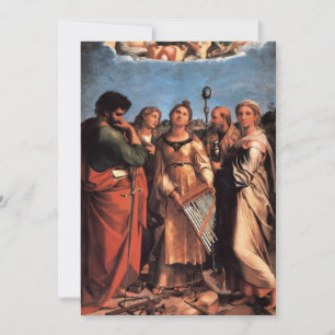 Saint Cecilia Altarpiece Einladung