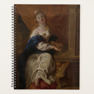 Saint Cecilia c.1700 (Öl auf Papier) Planer