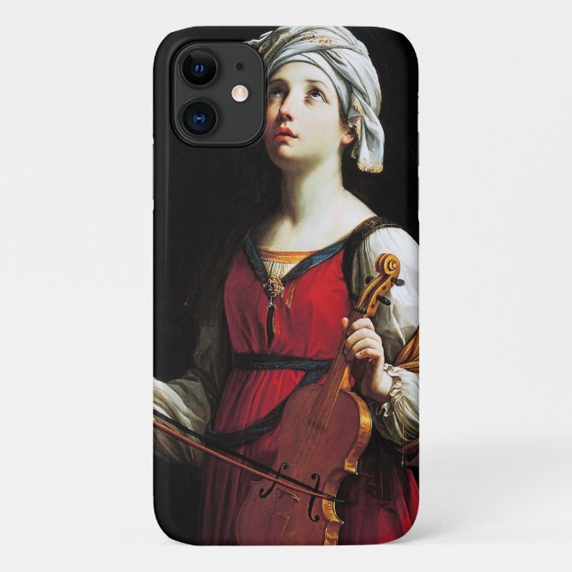 Saint Cecilia (St. Cecilia), Guido Reni Case-Mate iPhone Hülle (Rückseite)