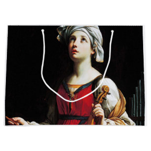 Saint Cecilia (St. Cecilia), Guido Reni Große Geschenktüte