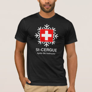 Saint-Cergue Swiss Apres-Ski Instructor T - Shirt