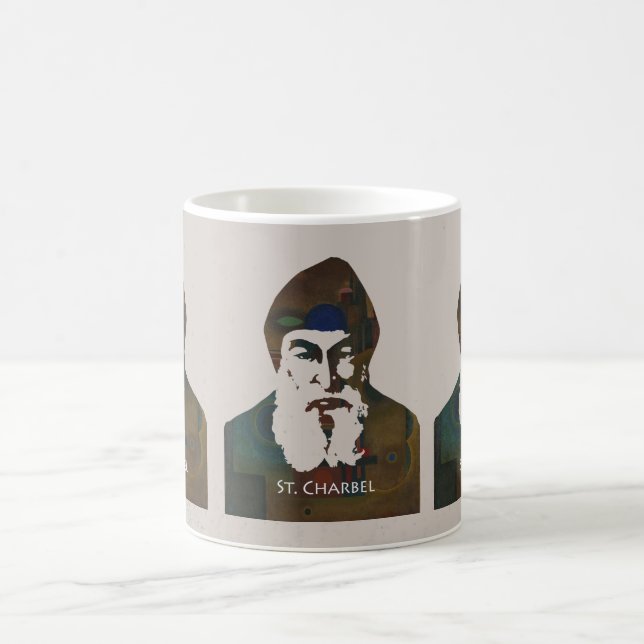 Saint Charbel Kaffeetasse (Mittel)