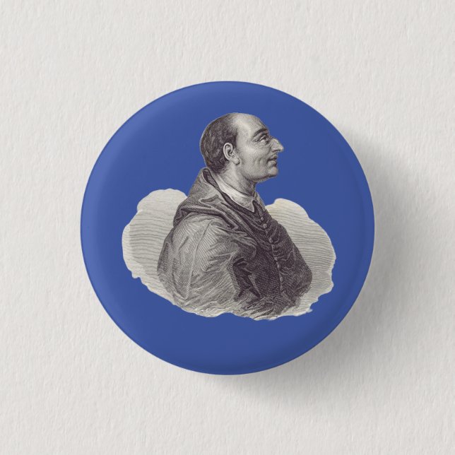 Saint Charles Borromeo Erzbischof von Mailand Button (Vorderseite)