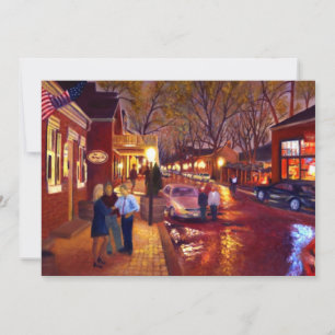 Saint Charles City Oil Landschaftsbild Malerei